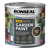 Ronseal Garden Paint, English Oak, 250ml - FitfitGarden