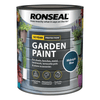 Ronseal Garden Paint Midnight Blue 750ml - FitfitGarden