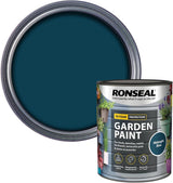 Ronseal Garden Paint Midnight Blue 750ml - FitfitGarden