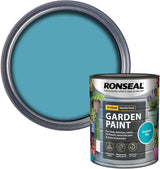 Ronseal Garden Paint, Summer Sky, 750ml - FitfitGarden