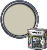 Ronseal Garden Paint, White Ash, 250ml - FitfitGarden