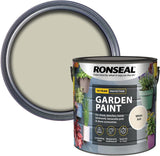 Ronseal Garden Paint White Ash 2.5L - FitfitGarden