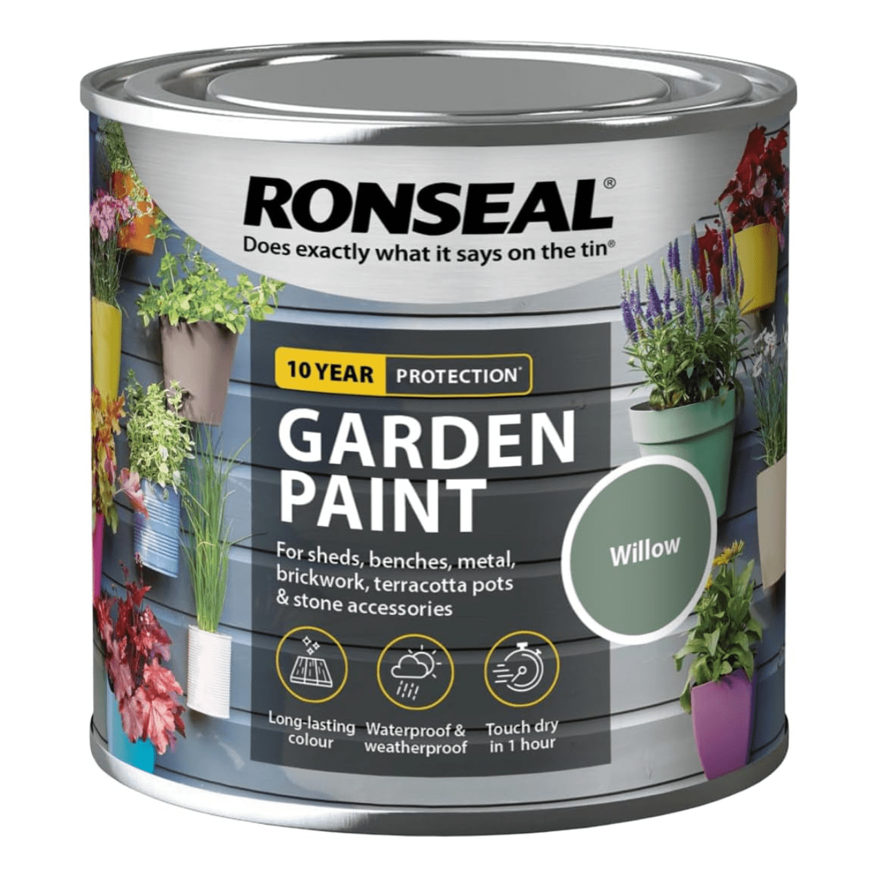 Ronseal Garden Paint, Willow, 250ml - FitfitGarden