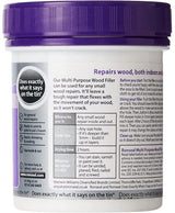 Ronseal Multi - Purpose Natural Ready - Mixed Wood Filler - 460g - FitfitGarden