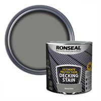 Ronseal Ultimate Decking Stain Stone Grey 2.5L - FitfitGarden