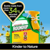 Roundup Fast Action Weedkiller RTU - 3L