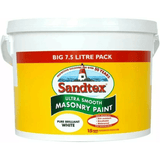 SANDTEX ULTRA SMOOTH MASONRY PAINT - 7.5L PURE BRILLIANT WHITE - FitfitGarden