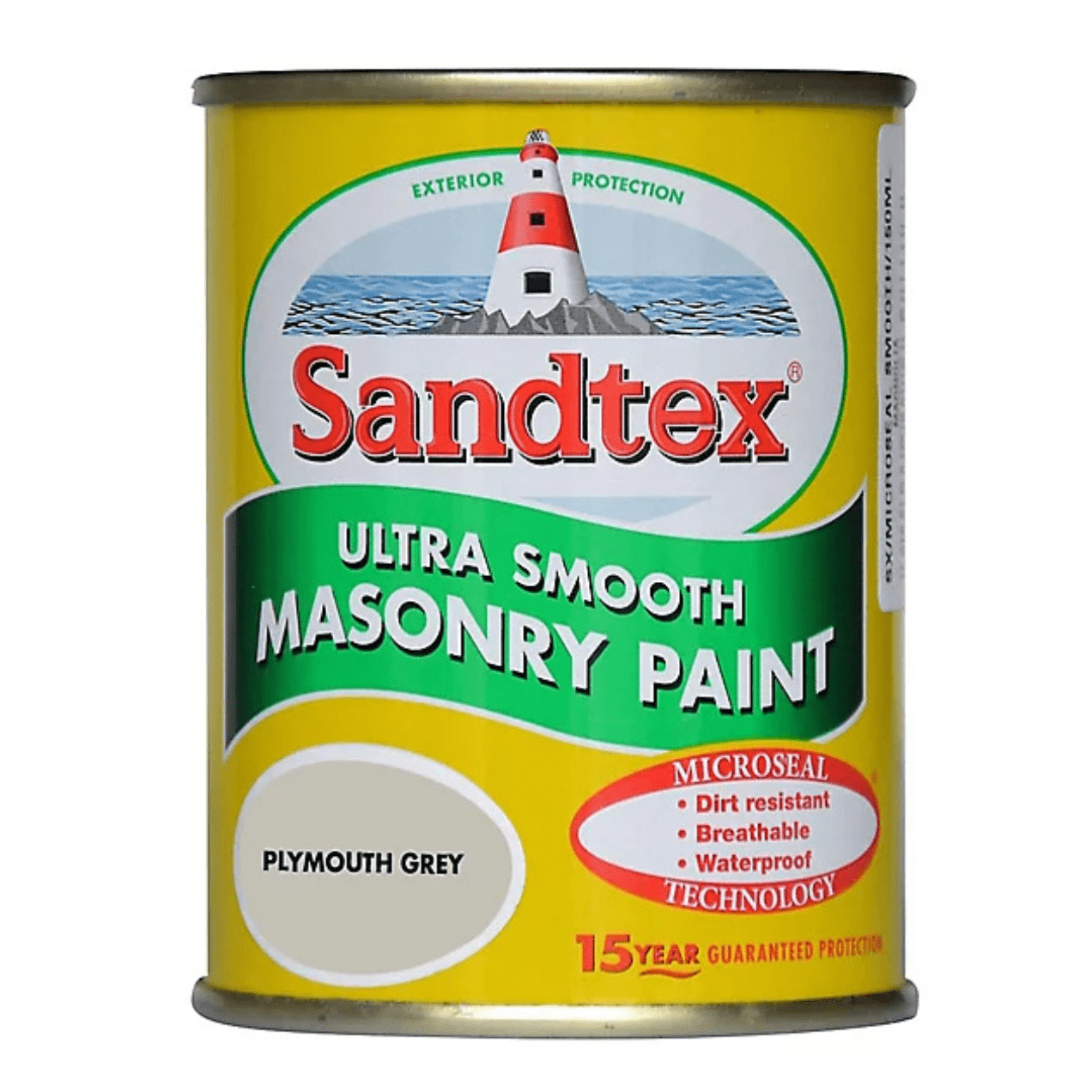 Sandtex Ultra smooth Plymouth grey Masonry paint, 150ml - FitfitGarden