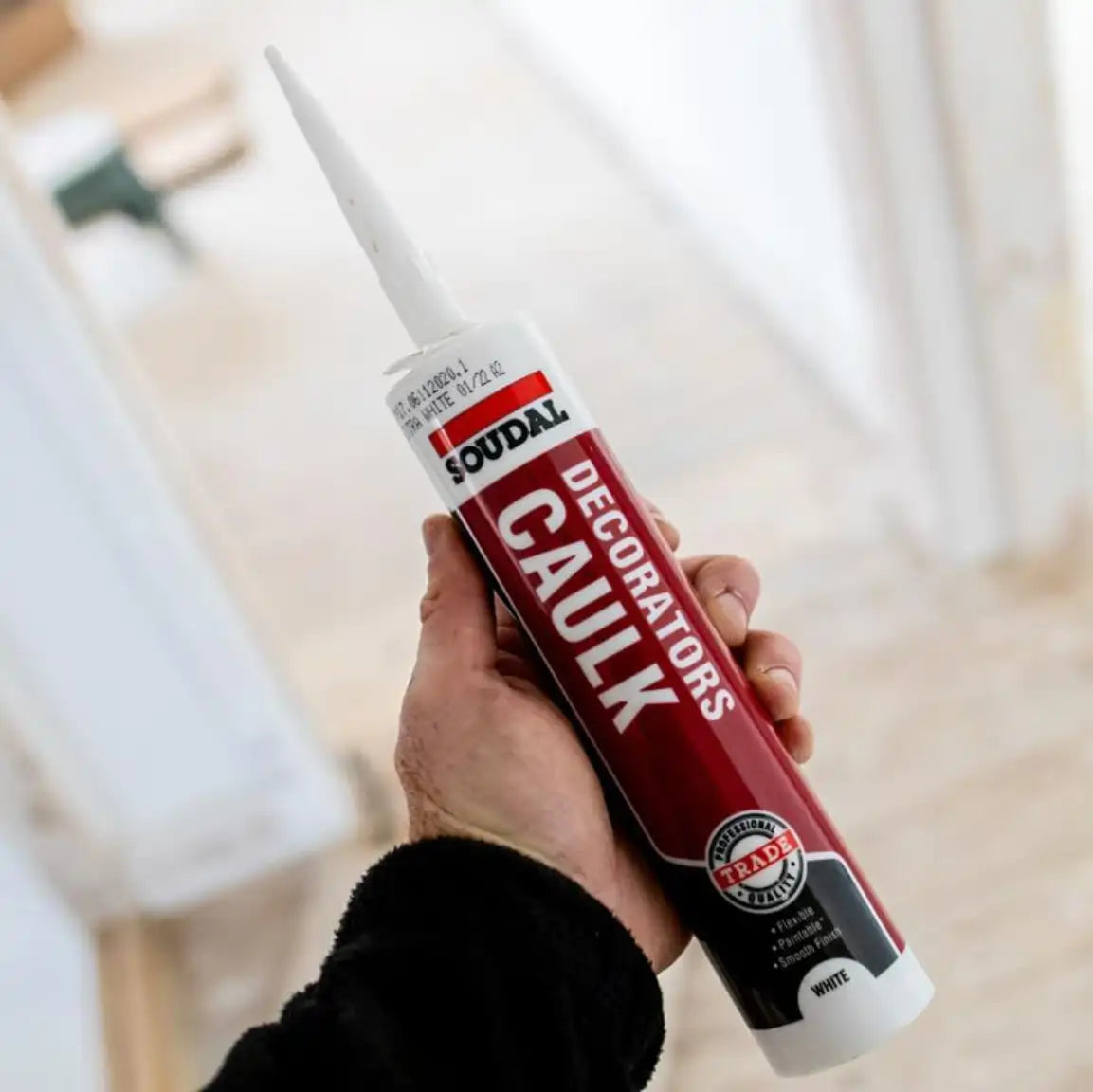 soudal decorators caulk for wall gaps 290ml