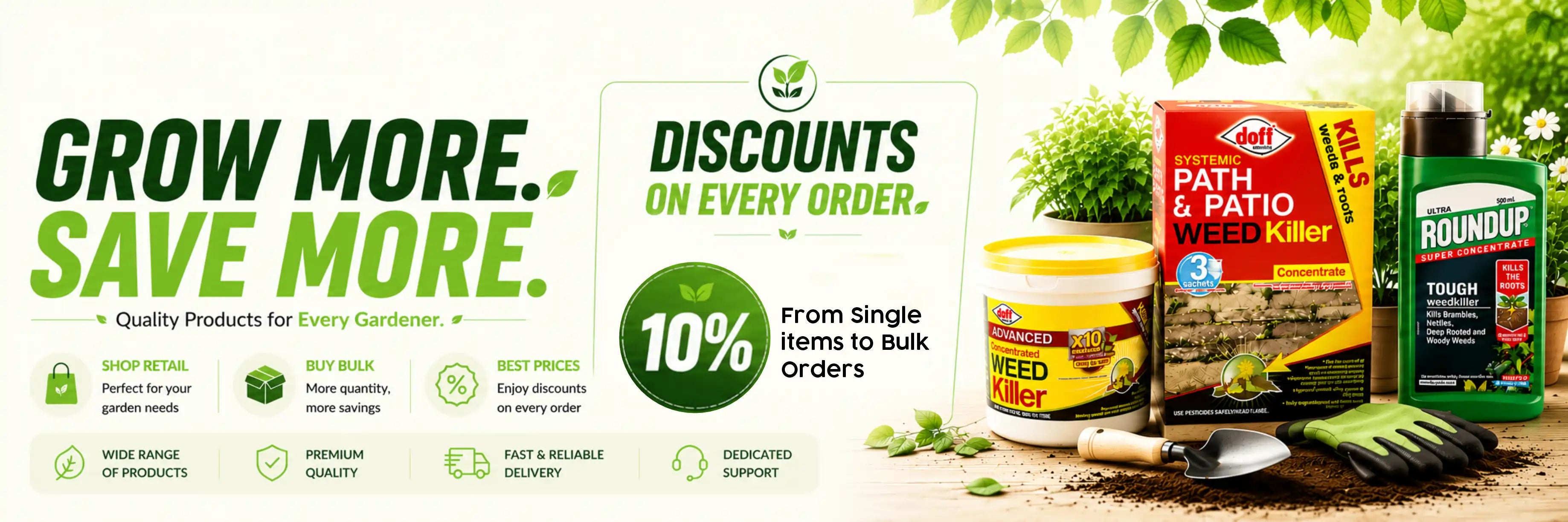 best prices uk gardeing products