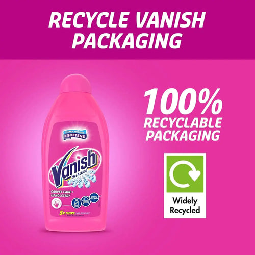 vanish carpet & upholstery shampoo 450ml
