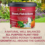 Vitax Blood Fish and Bone Fertiliser, 5kg - FitfitGarden