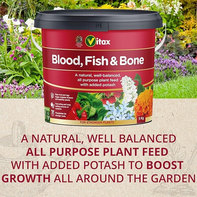 Vitax Blood Fish and Bone Fertiliser, 5kg