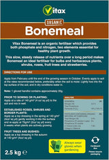 Vitax Bonemeal Fertiliser, 2.5kg - FitfitGarden