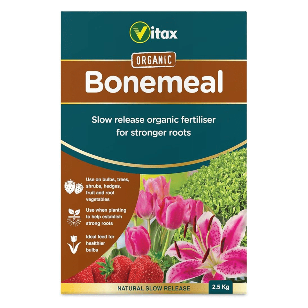 Vitax Bonemeal Fertiliser, 2.5kg - FitfitGarden