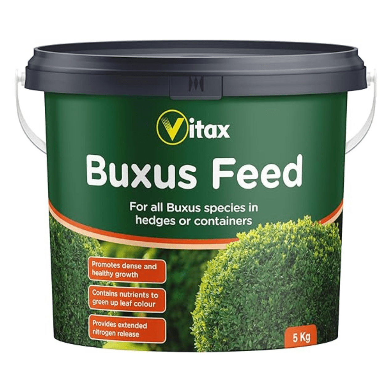 Vitax Buxus Feed, 5kg Tub - FitfitGarden