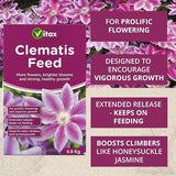 Vitax Clematis Feed Fertiliser, 0.9kg - FitfitGarden