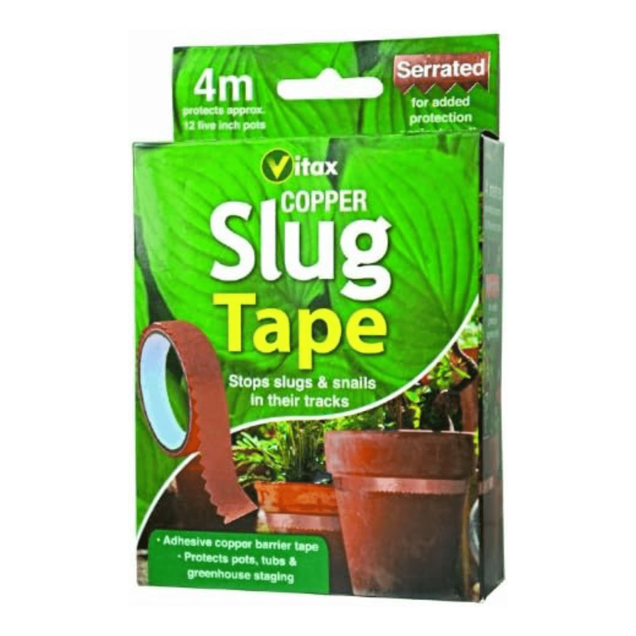 Vitax Copper Slug Tape Barrier 4m - FitfitGarden