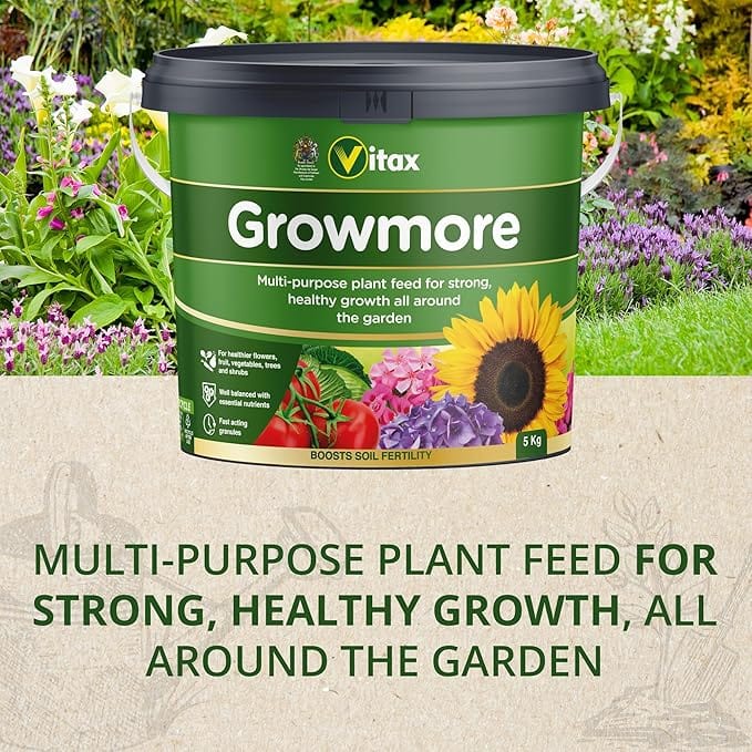 Vitax Growmore Fertiliser, 5kg - FitfitGarden