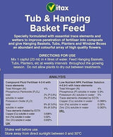 Vitax Liquid Feed for Hanging Baskets - 1L - FitfitGarden