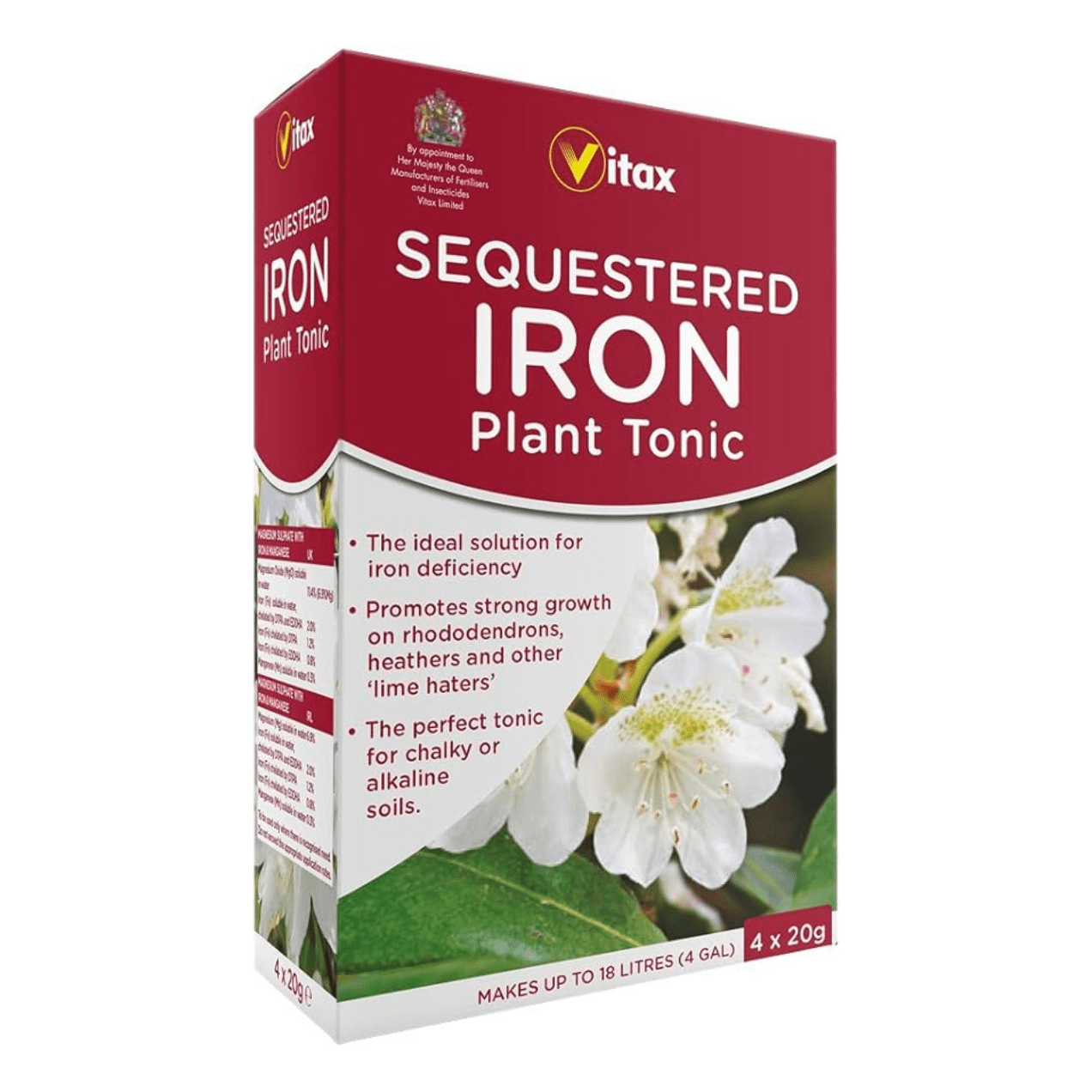 Vitax Sequestered Iron Plant Tonic - 1L - FitfitGarden