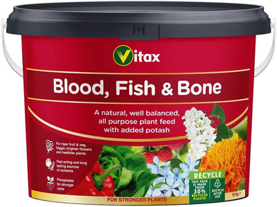 Vitax Blood Fish and Bone Fertiliser 10kg Tub