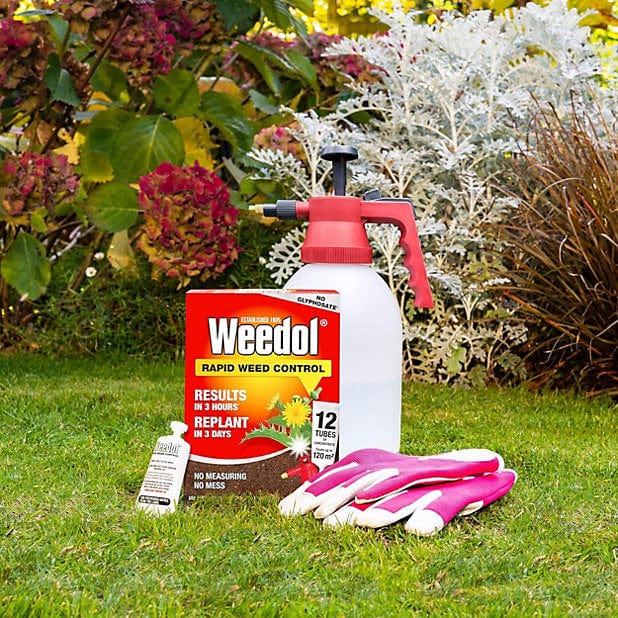 Weedol Rapid Concentrated Weed Killer 12 Tubes