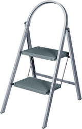 Werner Handy Stepstool 2 Step - Grey - FitfitGarden