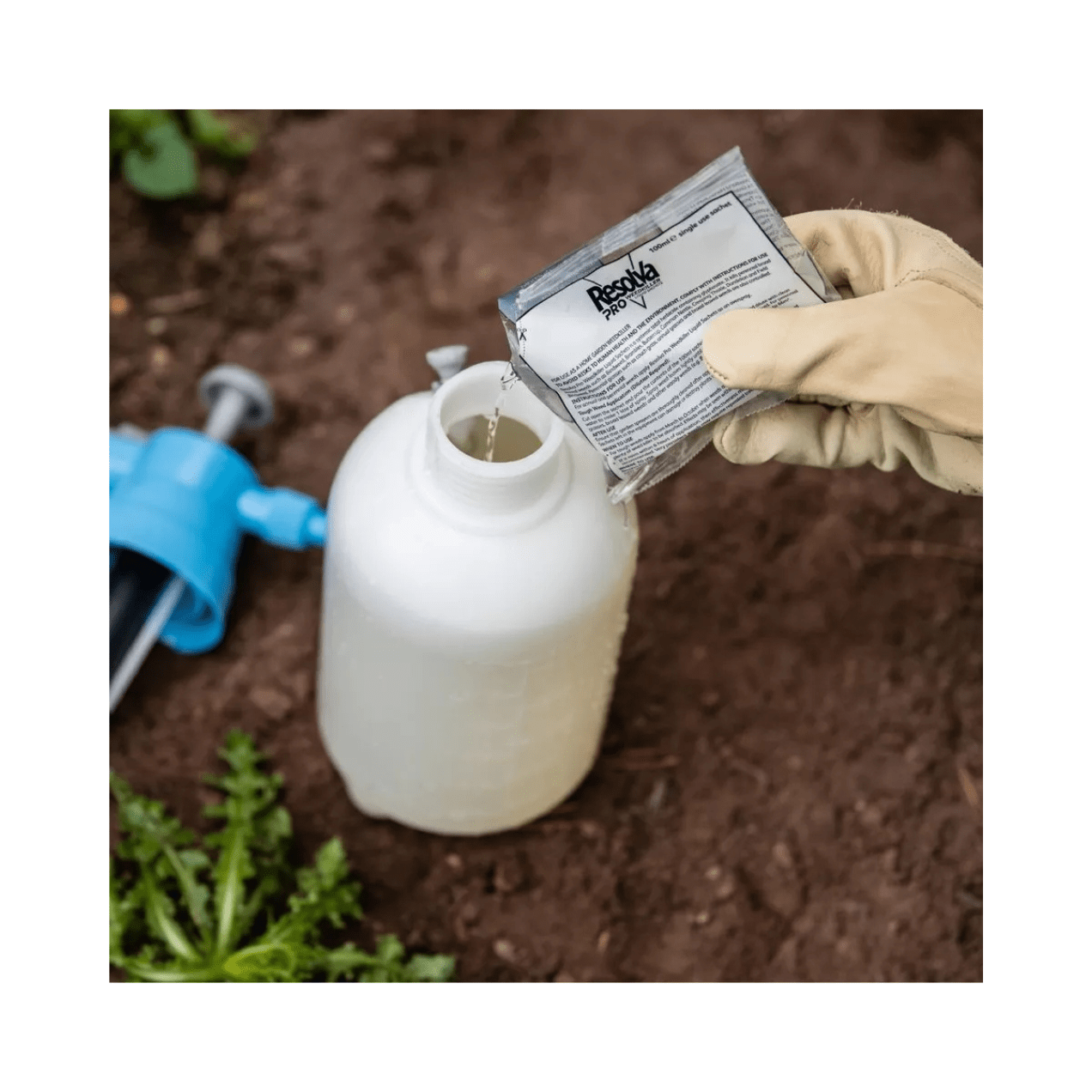 Westland Resolva Pro Weedkiller Liquid Sachets Xtra Tough 6x 100ml Weed Killer - FitfitGarden