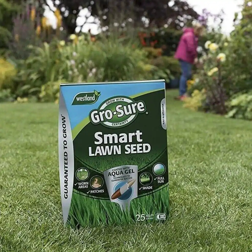 gro-sure smart grass seed 10kg for large lawns